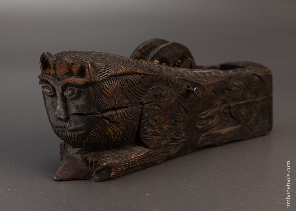 Ornately-Carved-Cat-Sumitsubo-Japanese-Ink-Line-118755