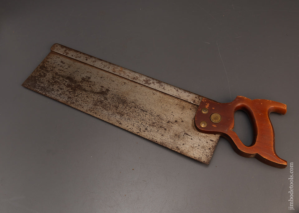 Straight & Sharp DISSTON No. 4 Tenon Saw - 118812