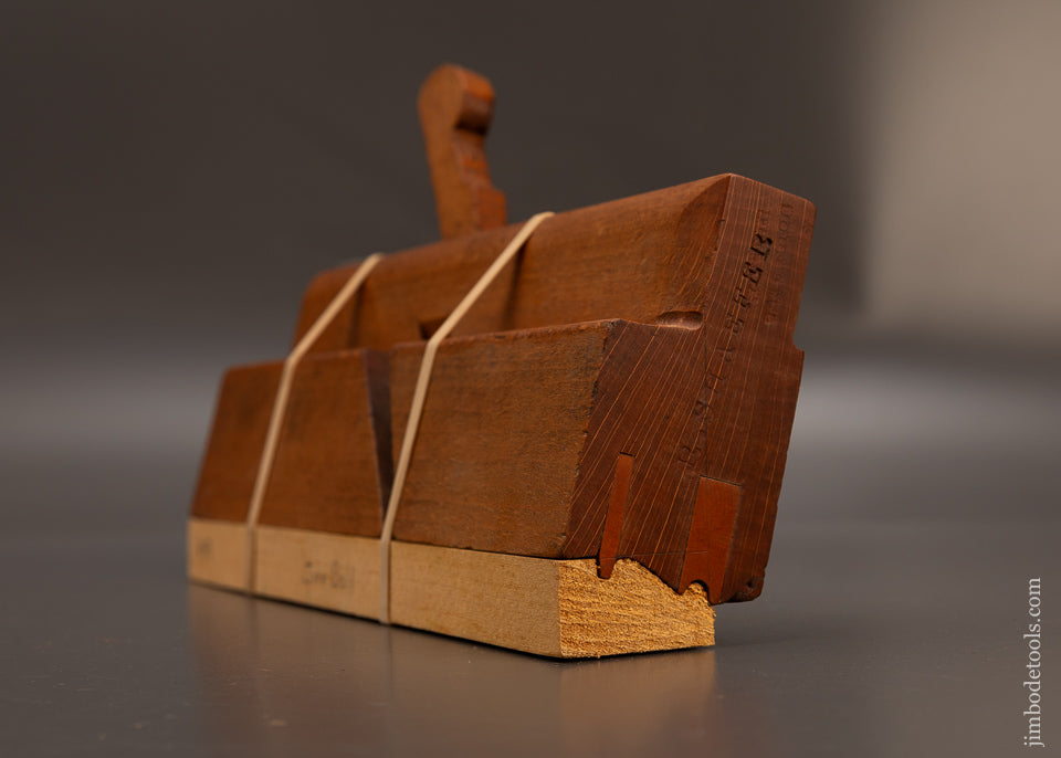 Fine-JOHN-BELL-PHILAD,-Crisp-Complex-Moulding-Plane-with-It’s-Product-118815
