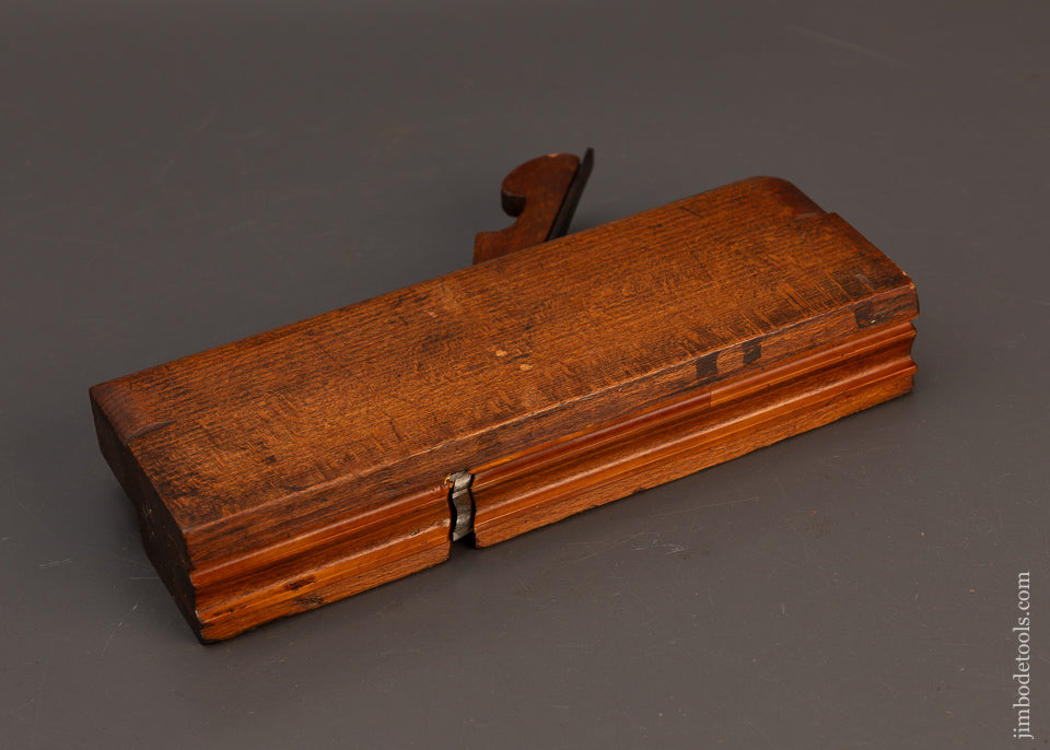 Crisp-&-Fine-GEO.-BURNHAM-JR.-Amherst,-MASS.-Crisp-Complex-Moulding-Plane-with-It’s-Product-118816