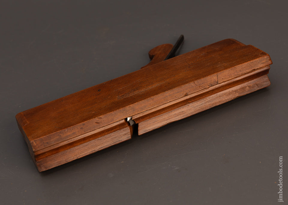 Fine-&-Rare-J.W.-MASSEY-Ovoloe-Moulding-Plane-with-It’s-Product-118818