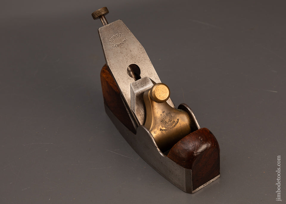 Fantastic-NORRIS-No.-A4-Pre-War-Dovetailed-Rosewood-Infill-Smooth-Plane-118847