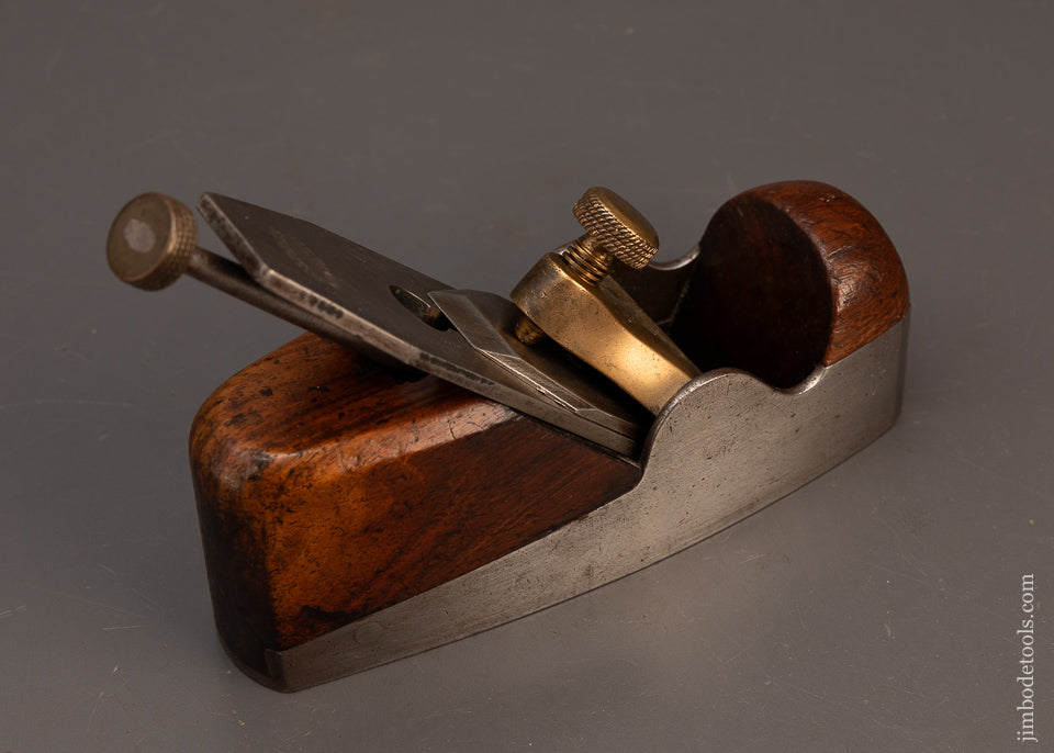 Fantastic-NORRIS-No.-A4-Pre-War-Dovetailed-Rosewood-Infill-Smooth-Plane-118847