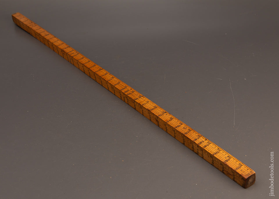 Fine Patented 36 Inch Lumber Stick W.T. SUPPLY CO. Pat. Apl’d. For - 118851