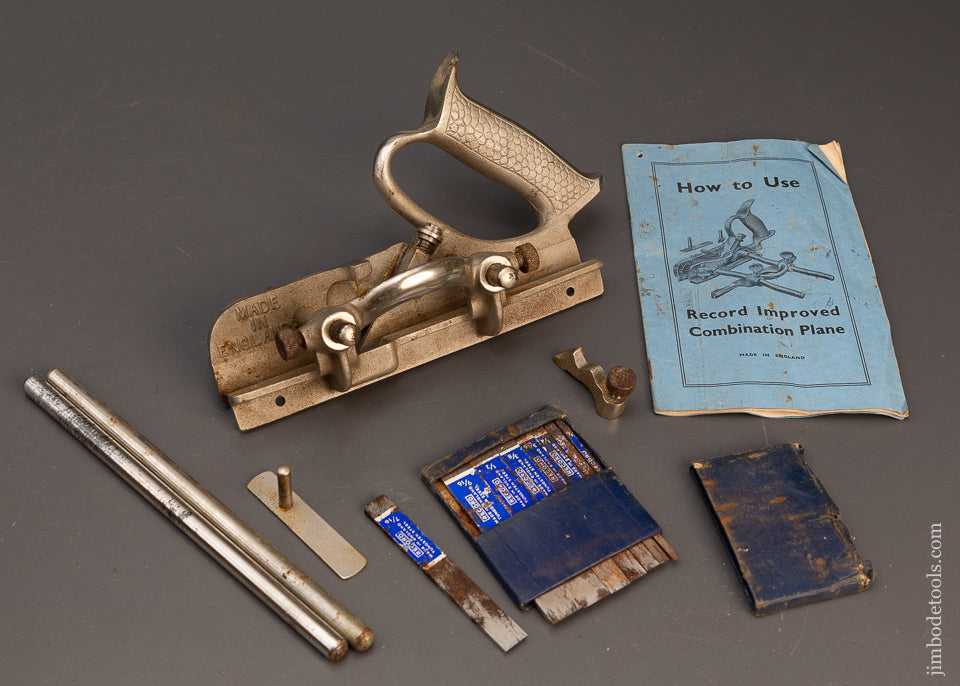 100% Complete RECORD No. 044 Plow Plane - 118863