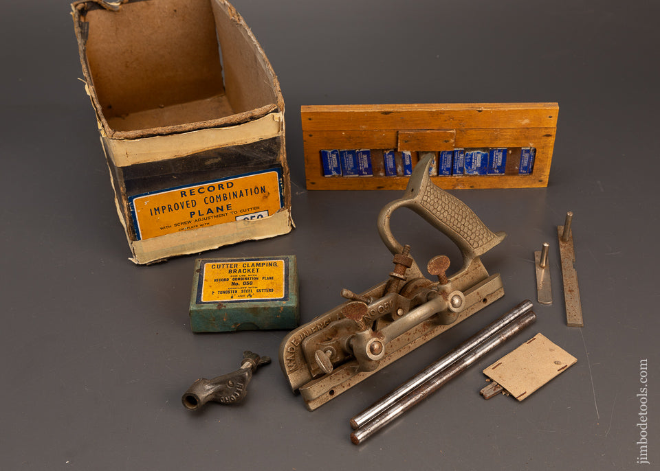 100% Complete RECORD No. 050 Plow Plane - 118865