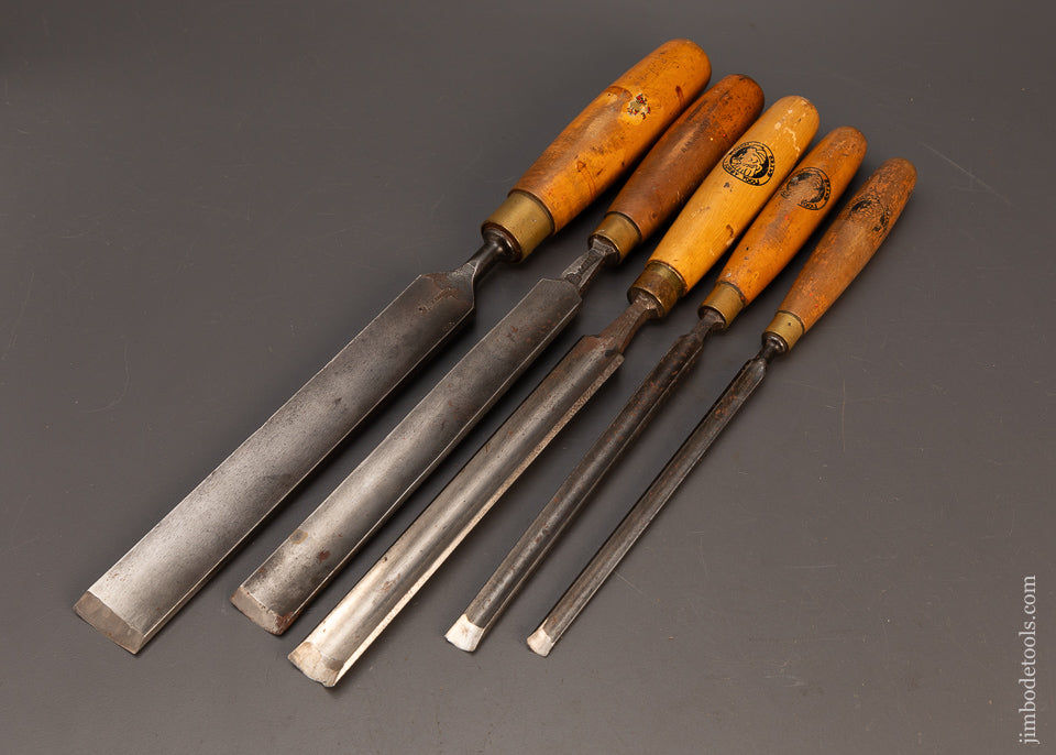 5 Great Boxwood Handled Paring Gouges MARPLES & SORBY - 118866 – Jim ...