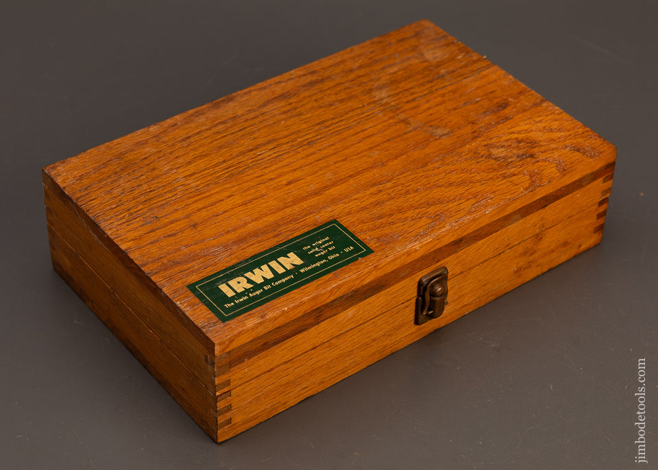 Near-Mint-in-Box-Set-of-IRWIN-Auger-Bits-118899