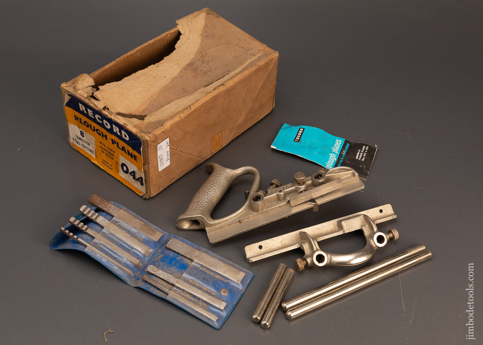 RECORD-No.-044-Plow-Plane-Near-Mint-in-Box-100%-Complete-118909