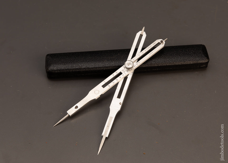 7-1/2-Inch-German-Proportional-Divider-with-Instructions-Mint-in-Box-118914