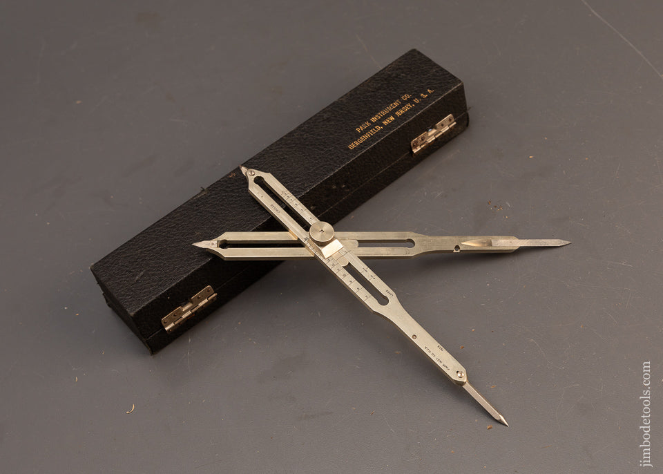 Fine-German-Silver-8-Inch-Proportional-Dividers-by-PARK-Mint-in-Box-118942