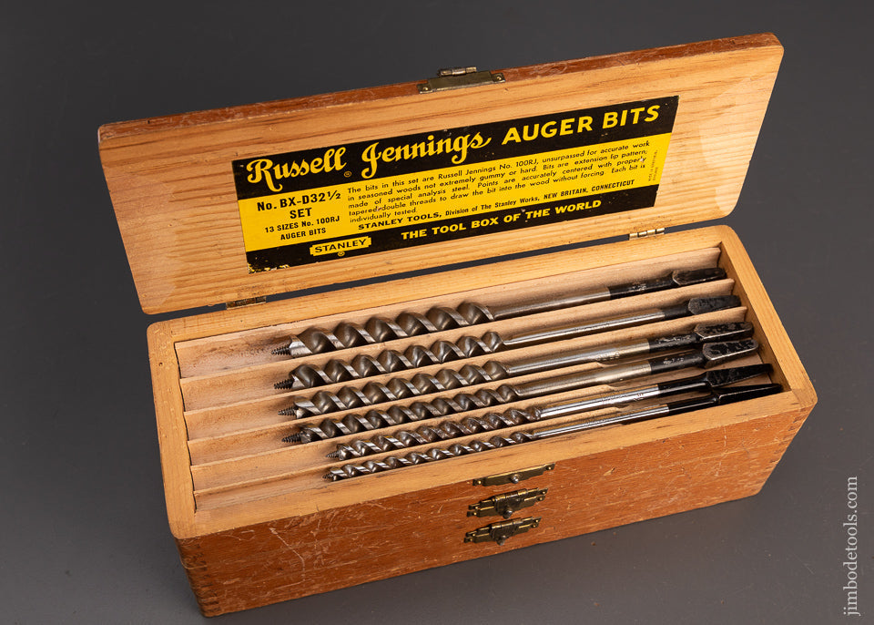 Fine-Set-of-STANLEY-RUSSELL-JENNINGS-Auger-Bits-118944
