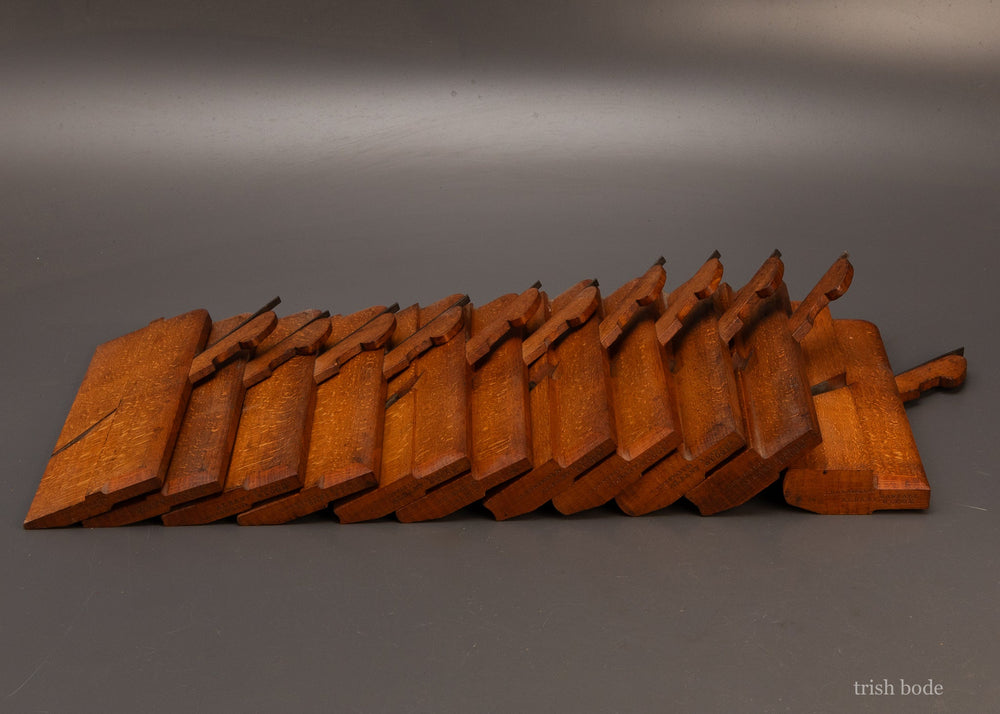 Near-Mint-Set-of-Hollow-&-Round-Moulding-Planes-by-RANDAL-&-COOK-ALBANY-118948