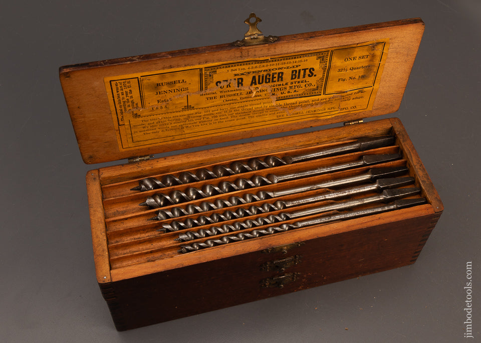 Very-Good-Set-of-RUSSELL-JENNINGS-Auger-Bits-118956