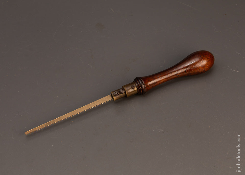 Elegant-English-Rosewood-Pad-Saw-with-New-Blade-118957