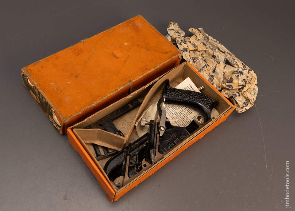 STANLEY-No.-78-Duplex,-Rabbet,-and-Filletster-Plane-100%-COMPLETE-in-Original-Box-118958