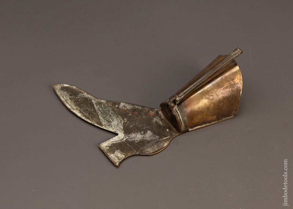 7-Inch-Brass-Boot-Mantle-Top-Spill-Holder-118976