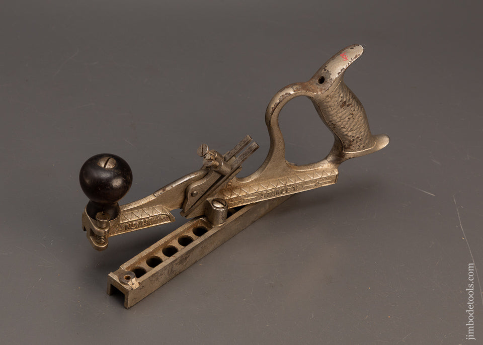 Fine-STANLEY-No.-49-Tongue-&-Groove-Plane-with-Swing-Fence-118979