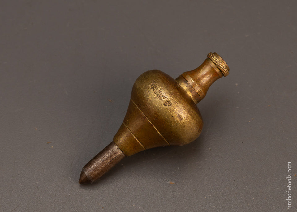 MARPLES-3-1/2-Inch-Brass-Plumb-Bob-118982