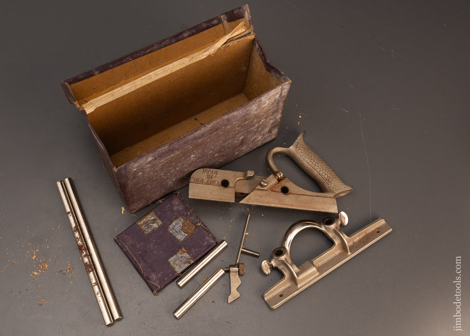 RECORD-No.-044-Plough/Plow-Plane-100%-COMPLETE-in-Original-Box-118990