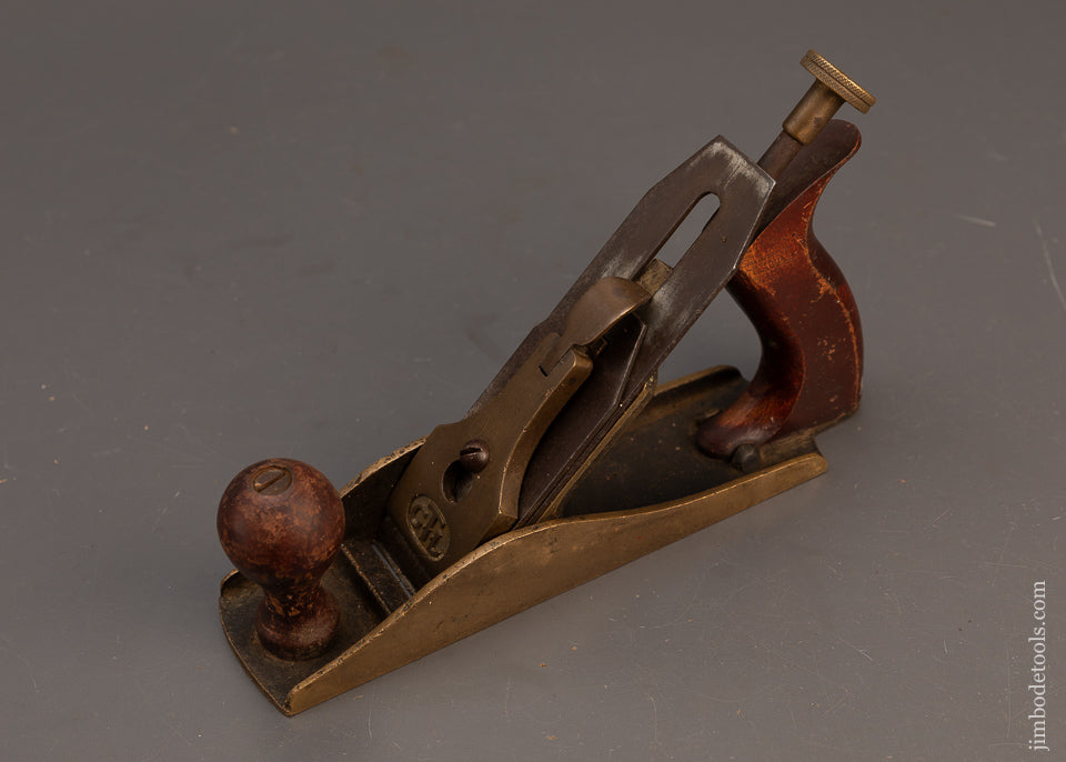 Rare-Solid-Brass-Smooth-Plane-by-GTL-119004