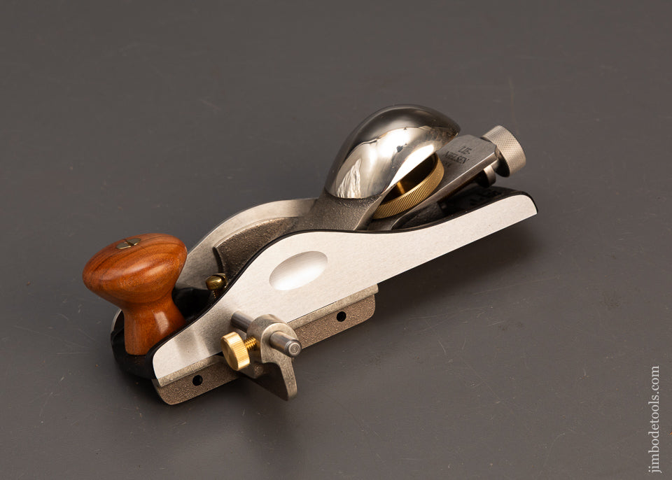 Rare-LIE-NIELSEN-No.-140-SkewRabbet-Block-Plane-with-White-Bronze-Cap-Mint-in-Box-119007