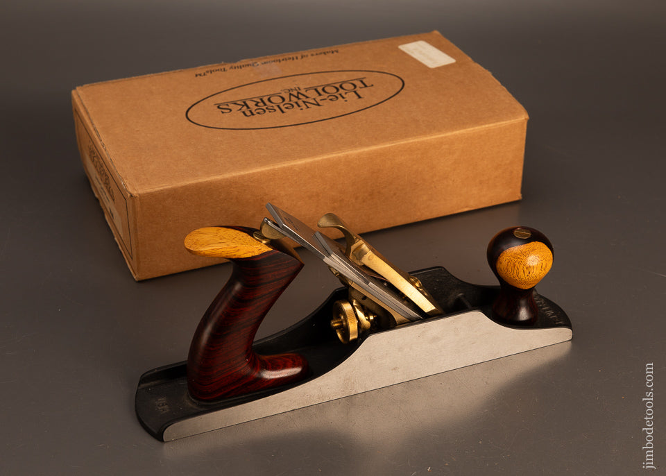 Rare-Rosewood-Handled-LIE-NIELSEN-No.-5-1/4-Junior-Jack-Plane-Mint-in-Box-119023 - AS OF MAR 14