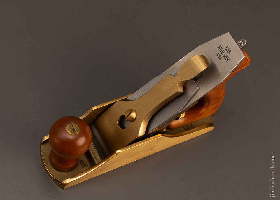 Bronze-LIE-NIELSEN-No.-2-Smooth-Plane-Mint-in-Box-Discontinued-Long-Ago-119025