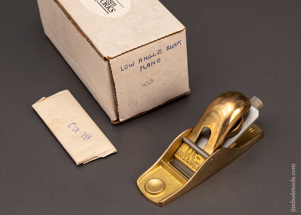 DISCONTINUED-Impossibe-to-find-LIE-NIELSEN-No.-103-Low-Angle-Block-Plane-119026