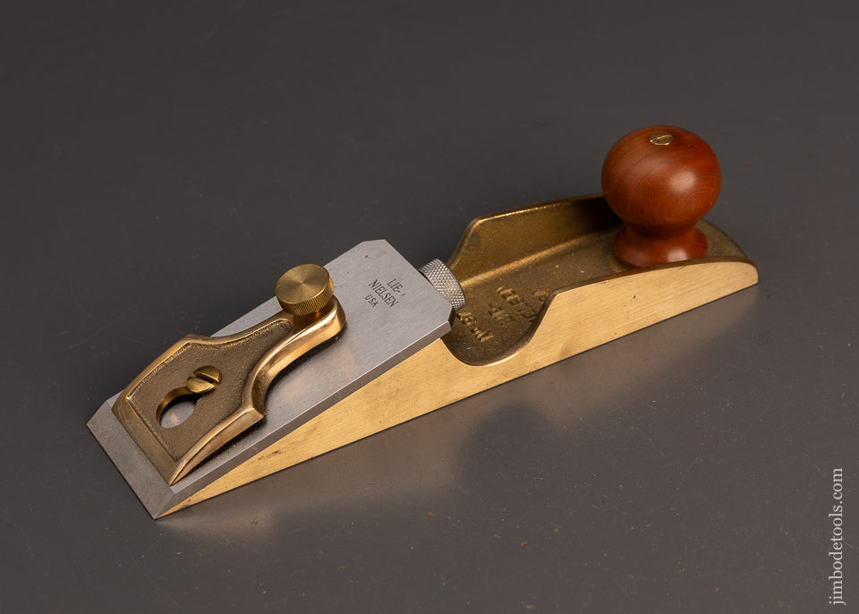 Discontinued-BRONZE-LIE-NIELSEN-No.-97-Large-Chisel-Plane-Near-Mint-Unused-119039