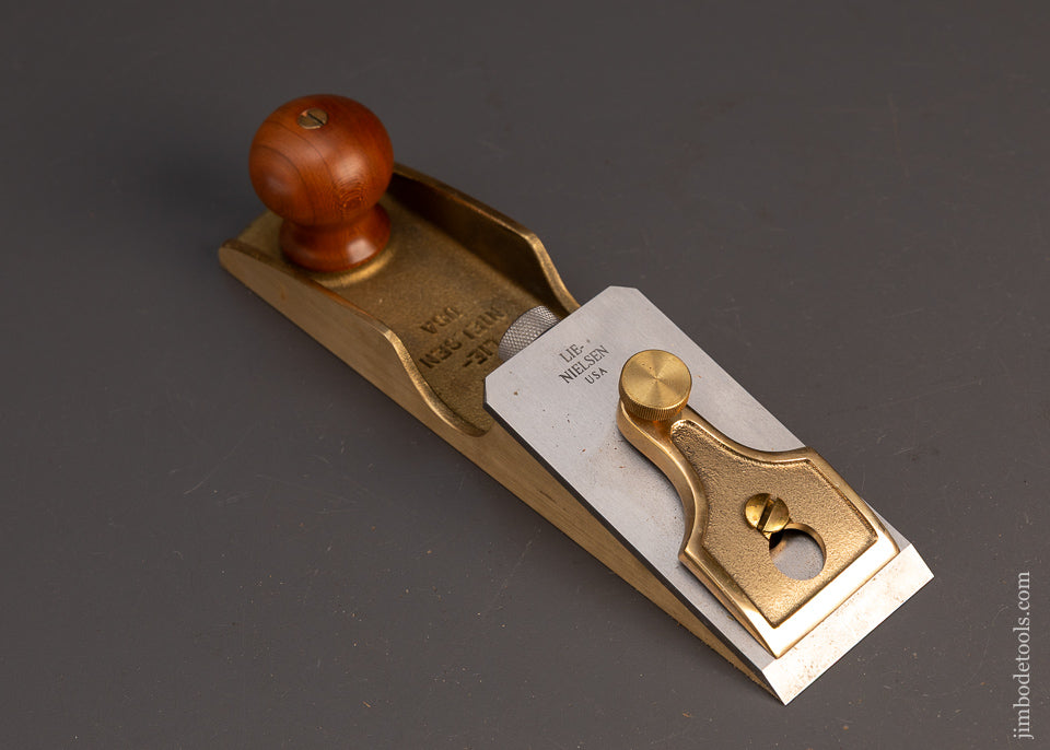 Discontinued-BRONZE-LIE-NIELSEN-No.-97-Large-Chisel-Plane-Near-Mint-Unused-119039
