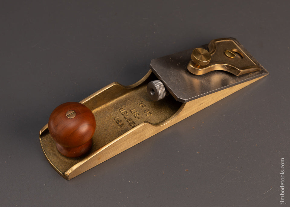 Discontinued-BRONZE-LIE-NIELSEN-No.-97-Large-Chisel-Plane-Near-Mint-Unused-119039