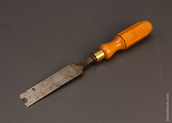 Stunning-HERRING-BROS.-Boxwood-Handled-Chisel-119041