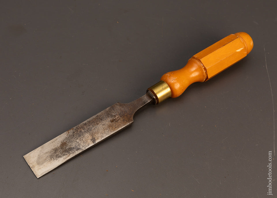 Stunning-HERRING-BROS.-Boxwood-Handled-Chisel-119041