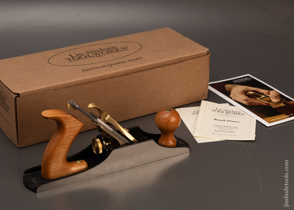 Mint-in-Box-Unobtainable-LIE-NIELSEN-No.-5-1/4-Junior-Jack-Plane-Discontinued-119046 - AS OF DEC 30