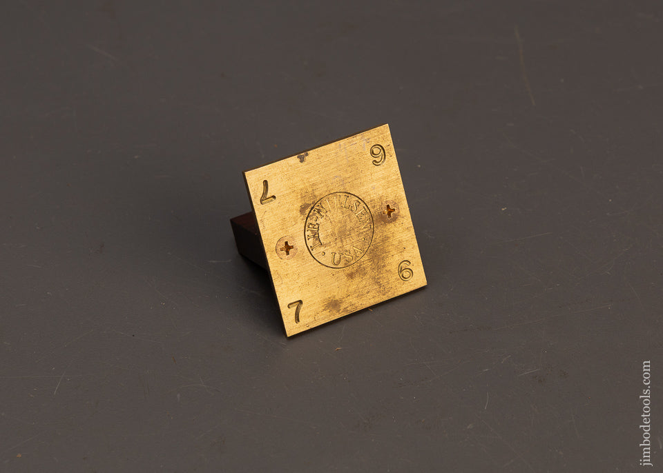 Rare-LIE-NIELSEN-Dovetail-Square-Rosewood-&-Brass-119057