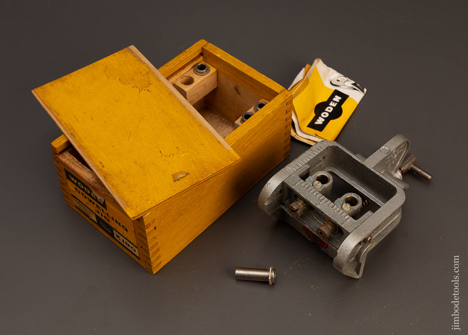 WODEN-No.-X190-Doweling-Jig-100%-Complete-in-Original-Box-119081