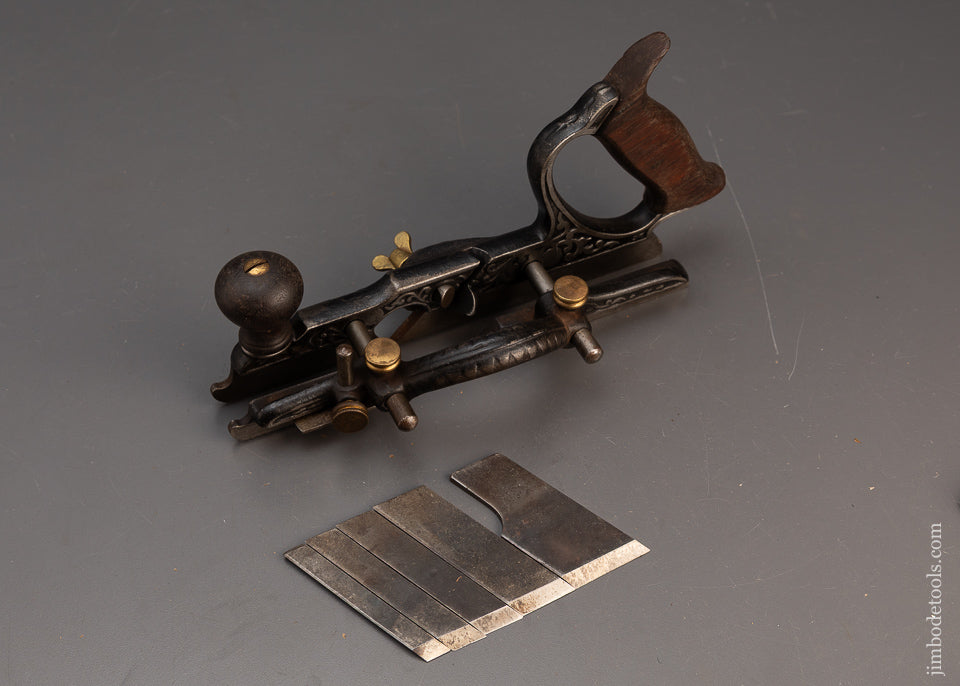 Fine-&-Very-Rare-STANLEY-No.-47-Adjustable-Dado-Plane-Type-One-Ca.-1876-79-119091