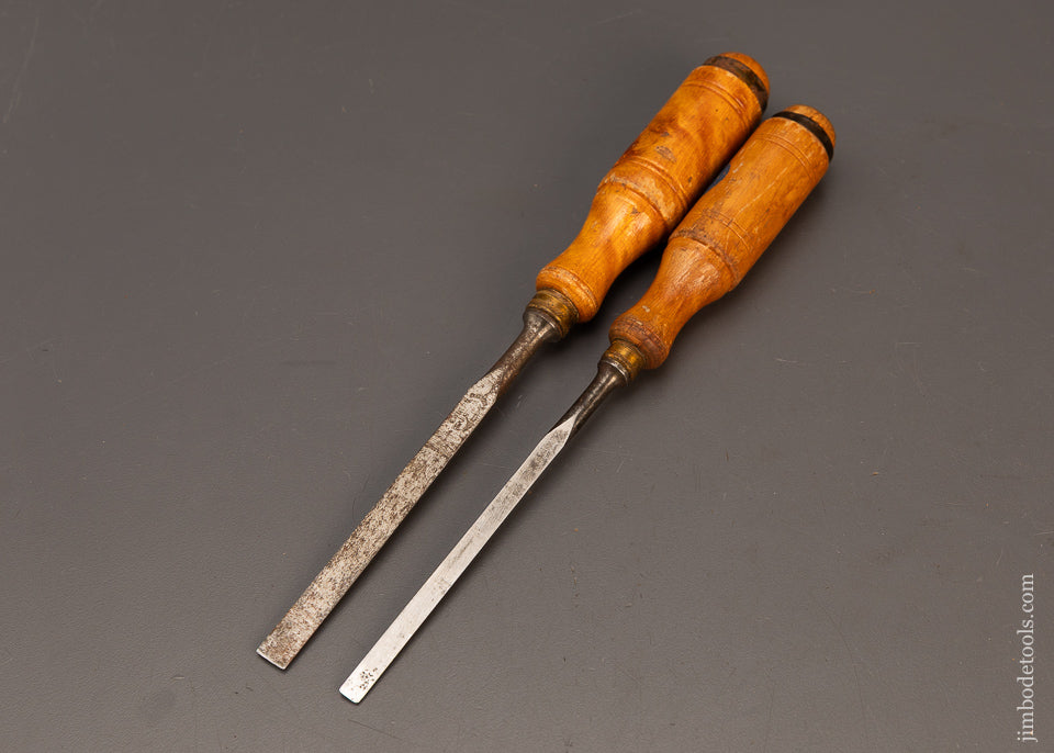 1/4-Inch-&-3/8”-E.A.-BERG-ESKILSTUNA-Tang-Chisels-Fine-119109