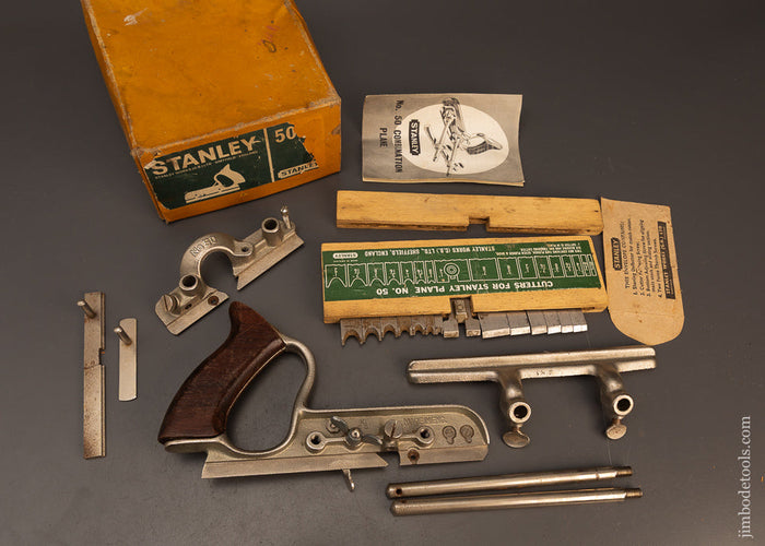 Extra-Fine-STANLEY-No.-50-Plow-Plane-119127