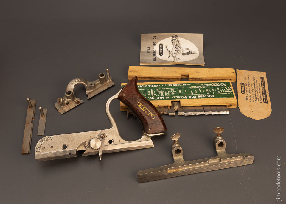 Extra-Fine-STANLEY-No.-50-Plow-Plane-119127