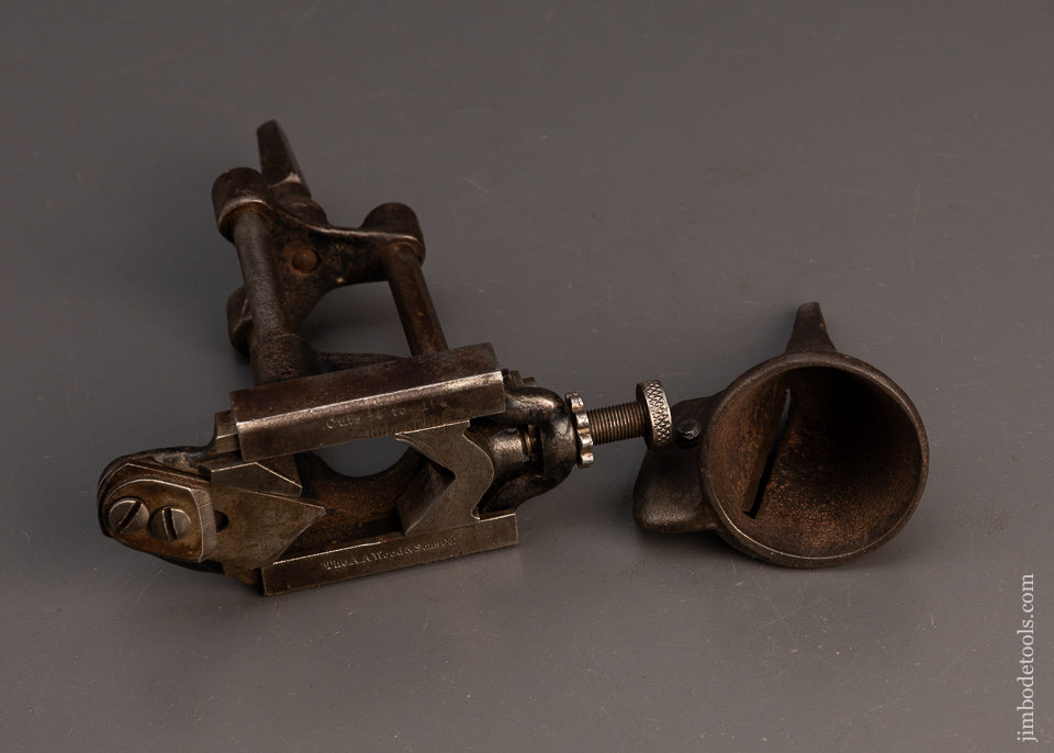 Good-Users-A.A.-WOOD’S-Patent-Hollow-Auger-Tenon-Maker-&-Dowel-Pointer-119133