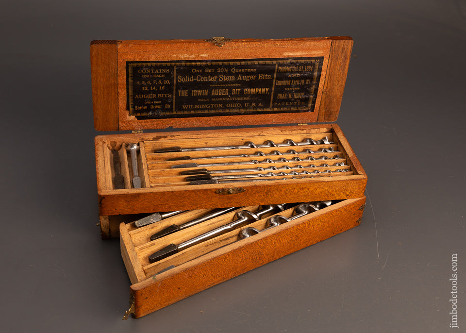 Fine-2-Tier-Boxed-Set-IRWIN-Auger-Bits-119156