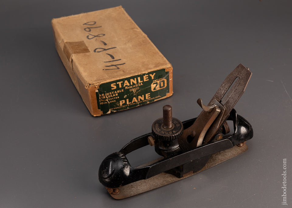 STANLEY-No.-20-Circular-Plane-Near-Mint-in-Box-119192E