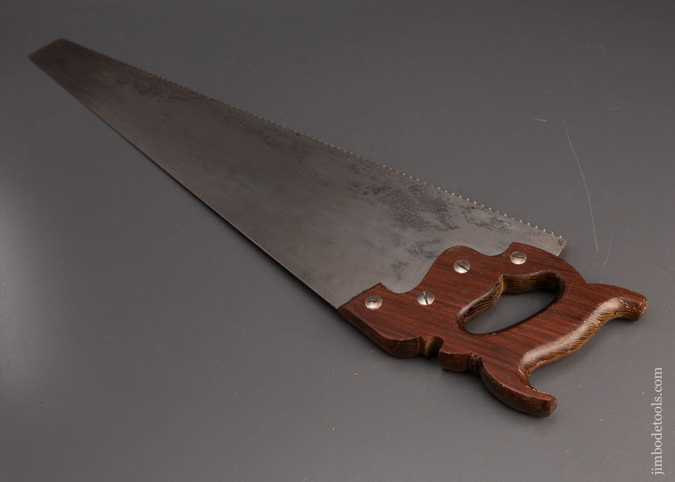 Premium-Extra-Fine-ATKINS-No.-401-Rosewood-Handled-Hand-Saw-119192H