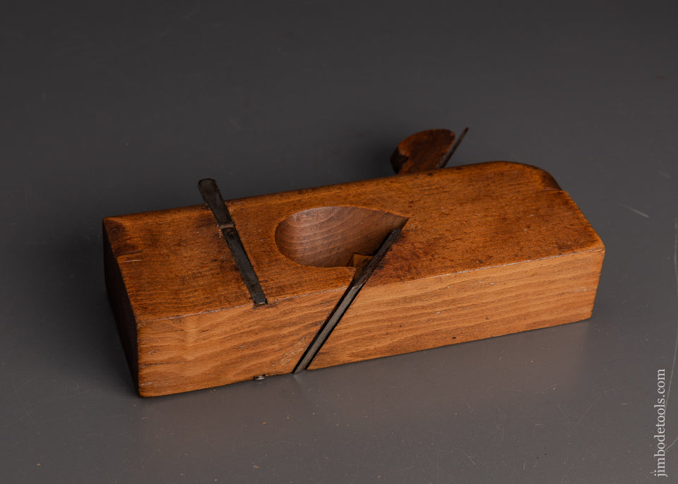 Fat-2-Inch-Rabbet-&-Dado-Plane-with-Double-Nicker-Irons-by-E.-SMITH-119194