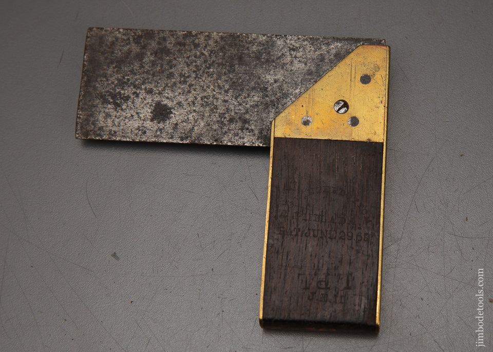 Rare-Pre-STANLEY-CHARLES-WINTERBOTTOM-PATENT-Philada.-PAT.-JUNE-29,-1869-Try-Square-119209