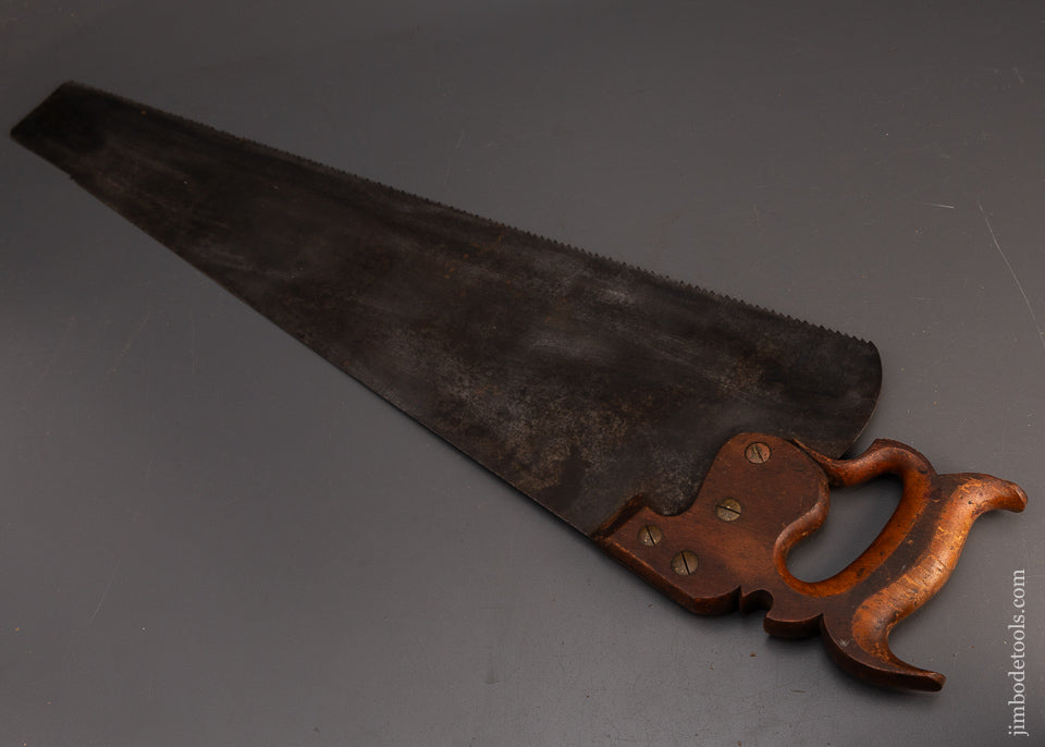 Fine-Straight-&-Sharp-DISSTON-No.-7-Rip-Hand-Saw-119242