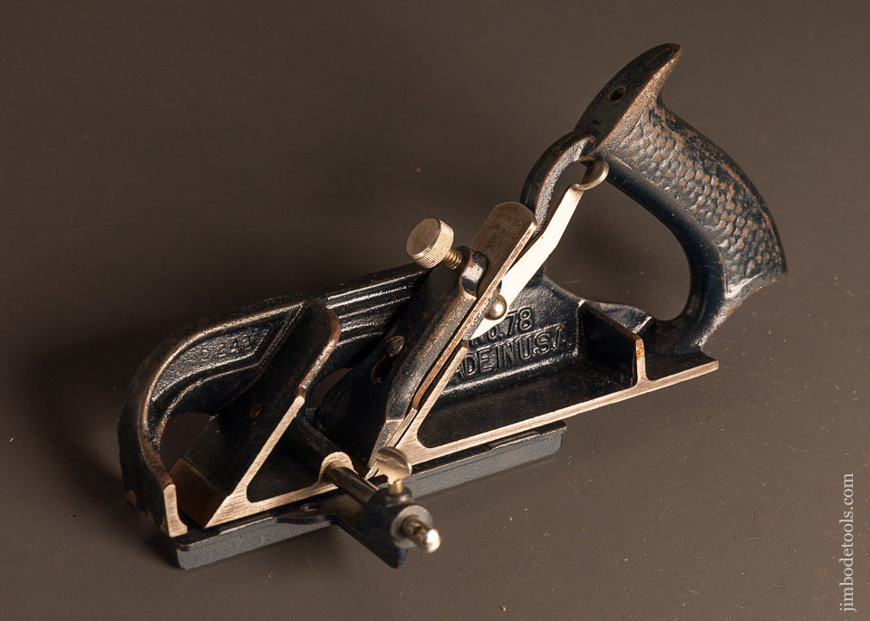 USA-Fine-&-Complete-STANLEY-No.-78-Rabbet-Plane-119248