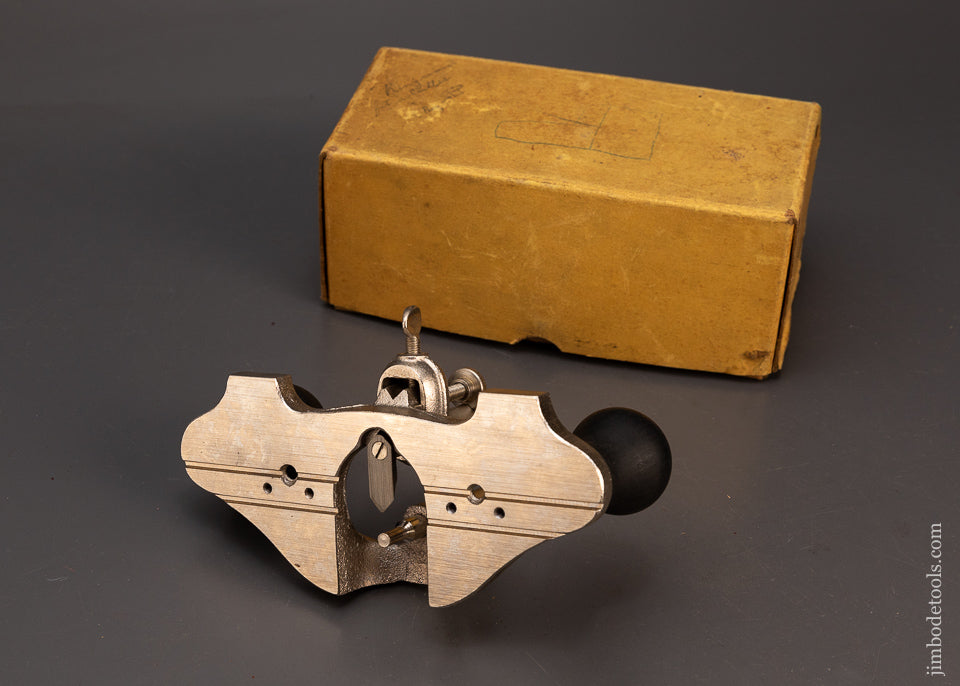STANLEY-No.-271-Router-Plane-100%-Complete-&-Mint-in-Box-119251